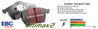 EBC 87-92 Alfa Romeo 75 1.6 Ultimax2 Front Brake Pads EBC