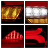 Spyder 15-17 Ford Focus Hatch LED Tail Lights w/Indicator/Reverse - Red Clr (ALT-YD-FF155D-LED-RC) SPYDER
