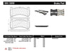 StopTech Performance 08-09 Lexus IS F Front Brake Pads Stoptech