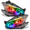 Oracle 09-13 Nissan Maxima SMD HL (Non-HID)-Chrome - ColorSHIFT w/ Simple Controller ORACLE Lighting