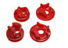 Energy Suspension Fd Motor Mnt Inserts - Red Energy Suspension