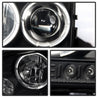 Spyder Dodge Charger 06-10 Projector Headlights Halogen- LED Halo LED Blk Smke PRO-YD-DCH05-LED-BSM SPYDER