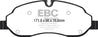 EBC 2015+ Ford Transit 150 SRW Yellowstuff Front Brake Pads EBC