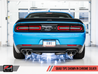 AWE Tuning 2015+ Dodge Challenger 6.4L/6.2L SC Track Edition Exhaust - Quad Chrome Silver Tips AWE Tuning
