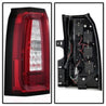 Spyder Chevy Tahoe / Suburban 15-17 LED Tail Lights - Red Clear (ALT-YD-CTA15-LED-RC) SPYDER