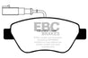 EBC 10-11 Fiat 500 1.4 (Bosch Calipers) Redstuff Front Brake Pads EBC