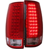 ANZO 2007-2014 Chevrolet Suburban LED Taillights Red/Clear ANZO
