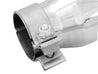 aFe MACH Force-Xp 2.5in Inlet x 3-1/2in Outlet x 6in Length 2.5in 304 Stainless Steel Exhaust Tip aFe