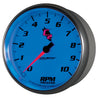 Autometer C2 5 inch 10000 RPM In-Dash Tachometer AutoMeter
