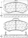 StopTech Street Select Brake Pads - Front Stoptech