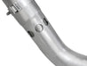 aFe Large Bore-HD 4in 409 Stainless Steel DPF-Back Exhaust w/Black Tip 15-16 Ford Diesel V8 Trucks aFe