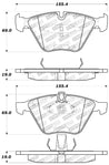 StopTech Performance 11-12 BMW Z4 (E86) / 07-11 335 Series (E90/92/93/F30) Front Brake Pads Stoptech