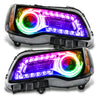 Oracle 11-14 Chrysler 300C SMD HL - Black - NON HID - ColorSHIFT DRL - ColorSHIFT ORACLE Lighting