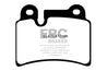 EBC 06-09 Volkswagen Touareg 3.6 (2 pin holes at top of backplate) Yellowstuff Rear Brake Pads EBC
