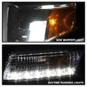 Spyder Chevy Tahoe / Suburban 2015 -2016 Projector Headlights - DRL LED - Smoke PRO-YD-CTA15-DRL-SM SPYDER
