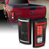 ANZO 2015-2017 Ford F-150 LED Taillights Black ANZO