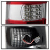 xTune 03-06 Chevrolet Silverado 1500/2500HD LED Tail Lights - Red Clear (ALT-JH-CSIL03-CS-RC) SPYDER