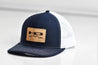 Official HD Off-Road Wheels Snap-Back Hat - Navy & White HD Off-Road Wheels