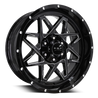HD Off-Road Caliber Wheels | Gloss Black Milled | for 6x135 Trucks HD Off-Road Wheels