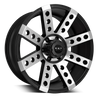 HD Off-Road Buckshot Wheels | Satin Black Machined Face | JEEP® JK, JL, & JT HD Off-Road Wheels