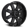 HD Off-Road 8-Point Wheels | All Satin Black | JEEP® JK, JL, & JT HD Off-Road Wheels