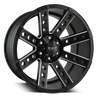 HD Off-Road Buckshot Wheels | Satin Black Milled HD Off-Road Wheels