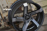 HD Wheels Kink | Satin Gunmetal Machined Face with Grey Clear HD Wheels