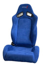 SPDZ1 Blast Blue Suede Seats Reclinable SPDZ1