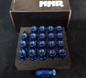 NNR Steel Extended Wheel Lug Nuts & Locks Open Ended 49mm 20pcs NNR