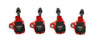 MSD Ignition Coil - Blaster Series - Honda 1.5L/2.0L/2.0L Turbo 4-cylinder - Red - 4-Pack MSD