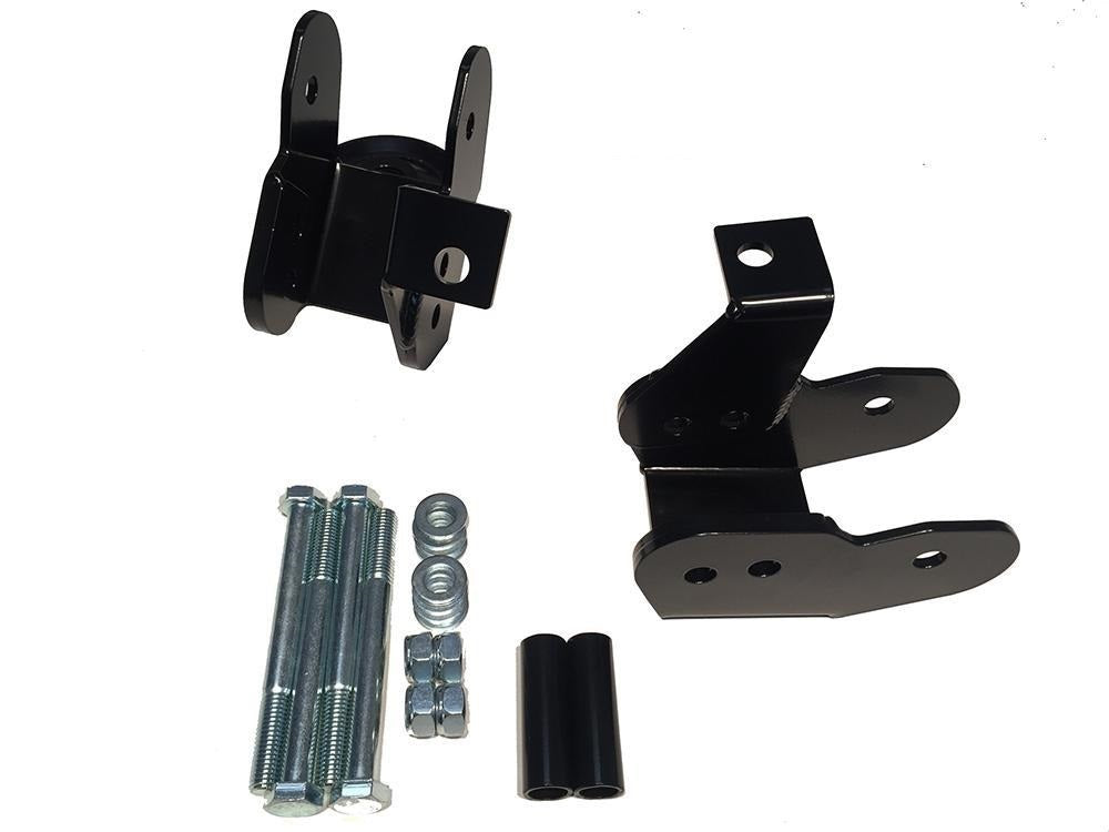 Camaro & Firebird Lower Control Arm Relocation Brackets| 1982-2002 (Satin Black)