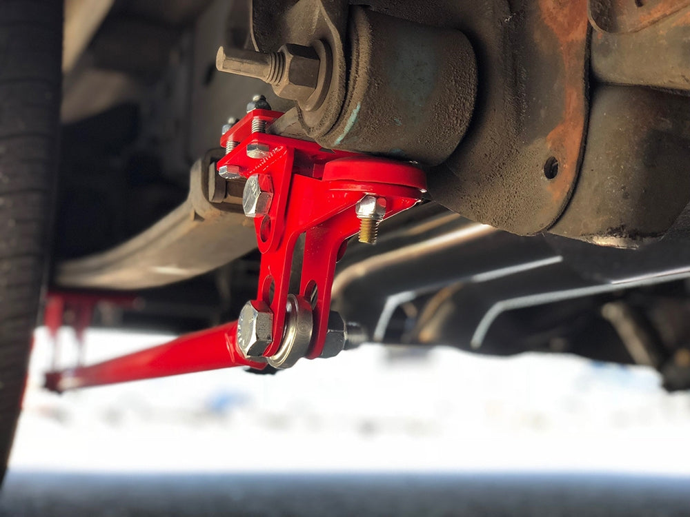 Silverado & Sierra Traction Bars| 1988-2023 (Axle Flipped Trucks) Satin Black