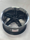TSW Wheels Variante Gloss Black Machine Lip 19x9.5 ET.39 5x120 Set of 4 Wheels TAMP TSW Wheels